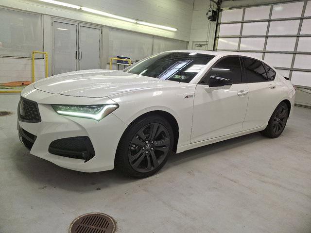 used 2021 Acura TLX car, priced at $29,500