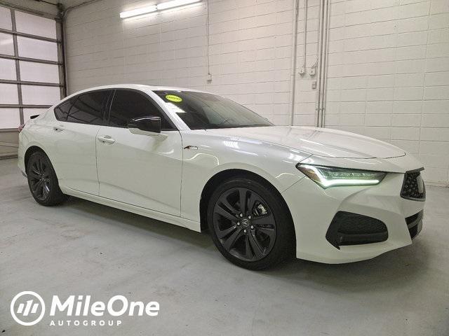 used 2021 Acura TLX car, priced at $29,500