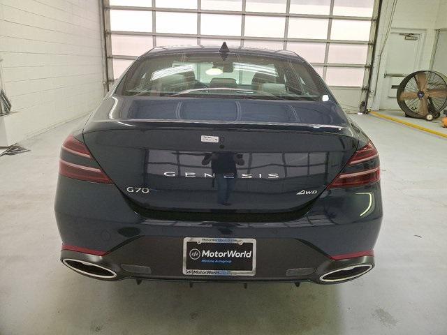 used 2025 Genesis G70 car, priced at $39,900