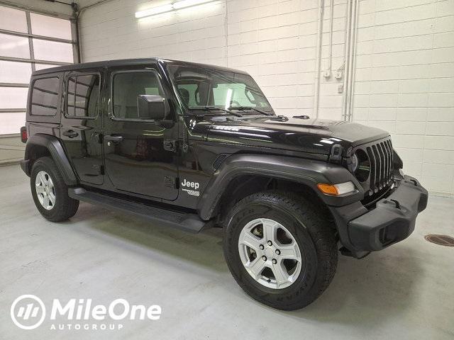 used 2021 Jeep Wrangler Unlimited car, priced at $30,300