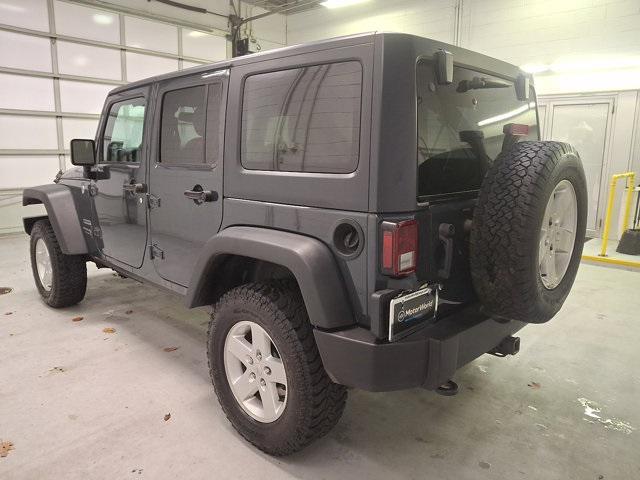 used 2018 Jeep Wrangler JK Unlimited car, priced at $18,600