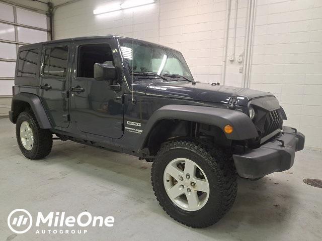 used 2018 Jeep Wrangler JK Unlimited car, priced at $18,600