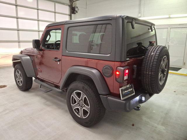 used 2021 Jeep Wrangler car, priced at $26,700