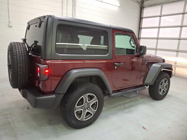 used 2021 Jeep Wrangler car, priced at $26,700