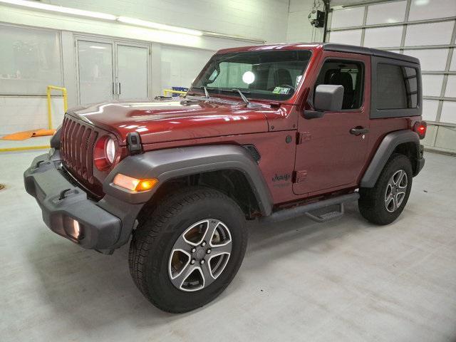 used 2021 Jeep Wrangler car, priced at $26,700