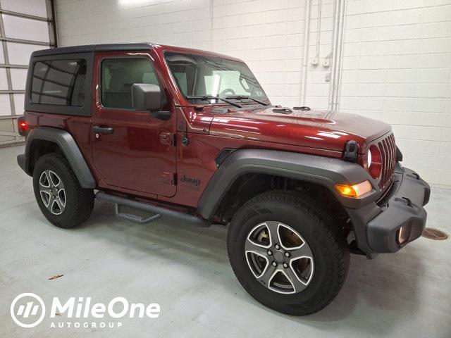 used 2021 Jeep Wrangler car, priced at $26,700