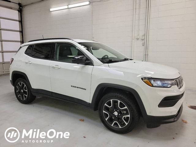 used 2022 Jeep Compass car, priced at $21,600