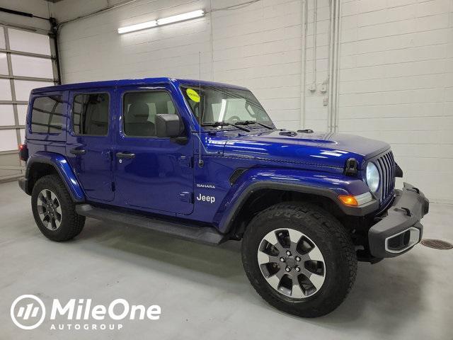 used 2020 Jeep Wrangler Unlimited car, priced at $36,700