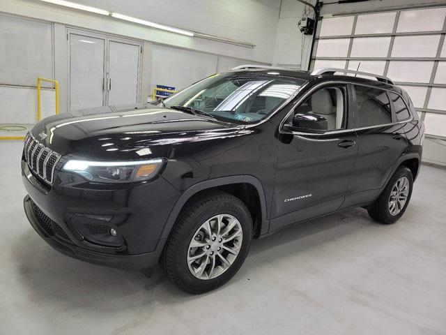 used 2021 Jeep Cherokee car, priced at $24,200
