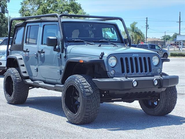 used 2014 Jeep Wrangler Unlimited car, priced at $15,994