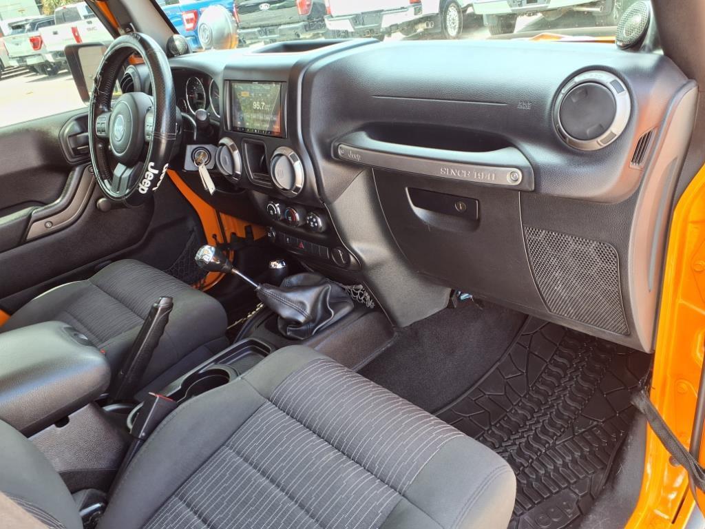 used 2012 Jeep Wrangler Unlimited car, priced at $15,994