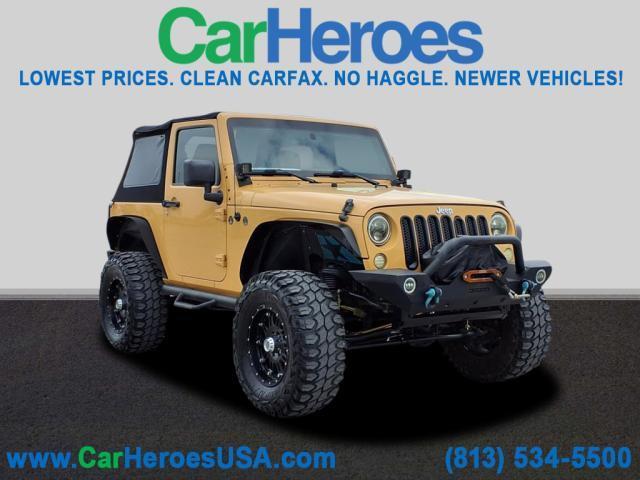 used 2013 Jeep Wrangler car, priced at $14,497