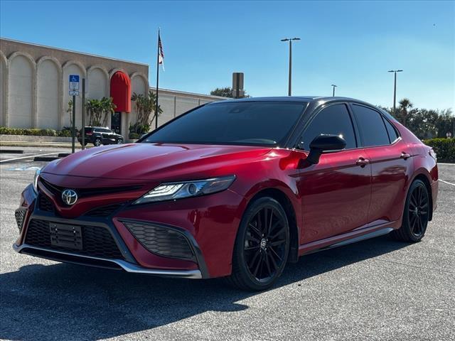 used 2021 Toyota Camry car, priced at $18,497