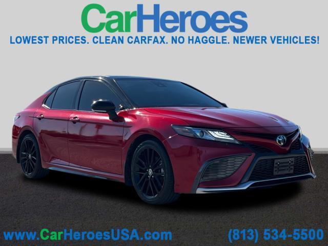 used 2021 Toyota Camry car, priced at $18,497