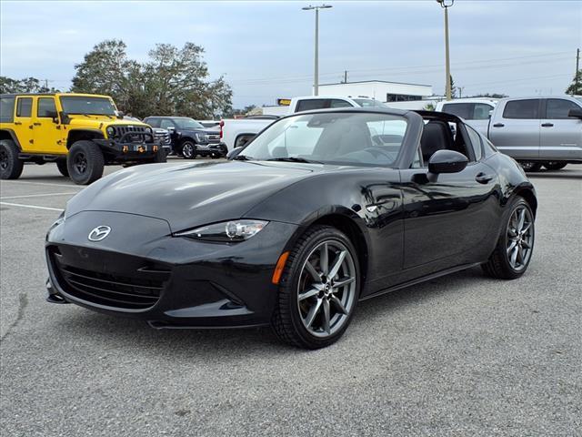 used 2021 Mazda MX-5 Miata RF car, priced at $20,497