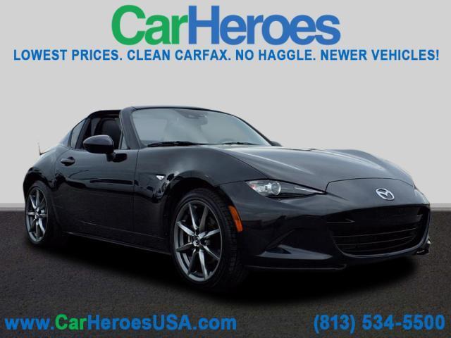 used 2021 Mazda MX-5 Miata RF car, priced at $20,497