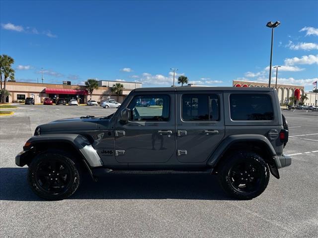 used 2021 Jeep Wrangler Unlimited car, priced at $30,484