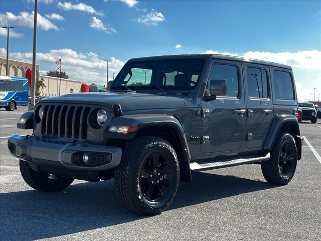 used 2021 Jeep Wrangler Unlimited car, priced at $30,484