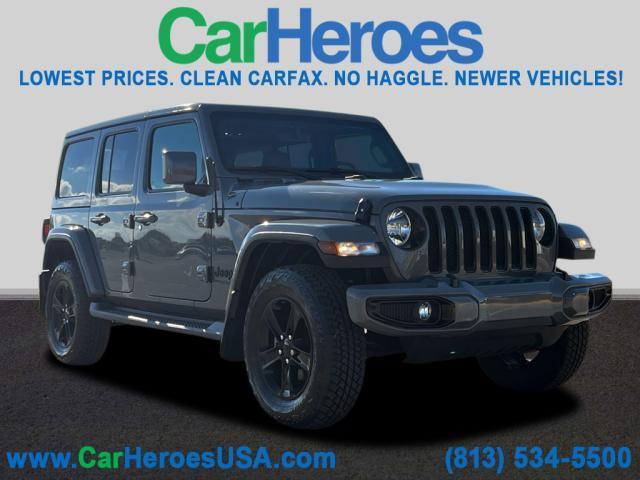 used 2021 Jeep Wrangler Unlimited car, priced at $30,484