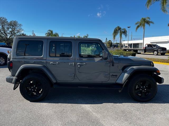 used 2021 Jeep Wrangler Unlimited car, priced at $30,484