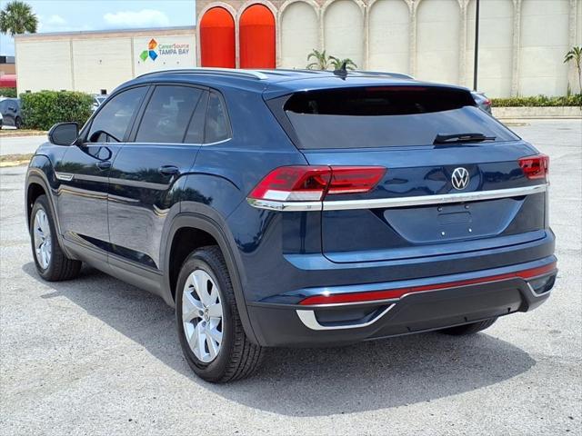 used 2021 Volkswagen Atlas Cross Sport car, priced at $18,997