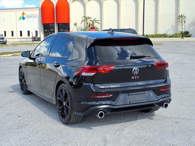 used 2024 Volkswagen Golf GTI car, priced at $26,994