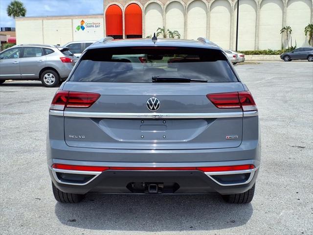 used 2021 Volkswagen Atlas Cross Sport car, priced at $25,000