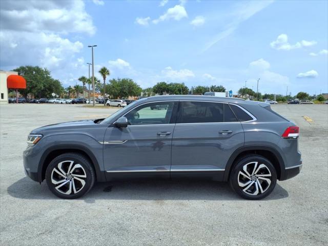 used 2021 Volkswagen Atlas Cross Sport car, priced at $25,000