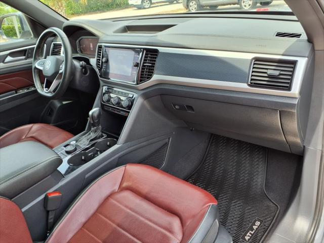 used 2021 Volkswagen Atlas Cross Sport car, priced at $25,000