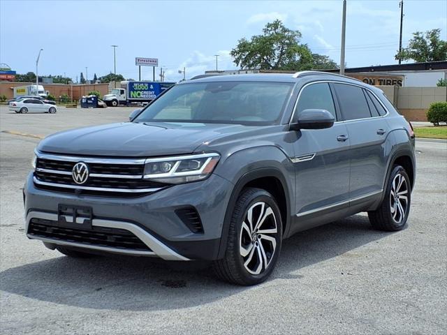 used 2021 Volkswagen Atlas Cross Sport car, priced at $25,000