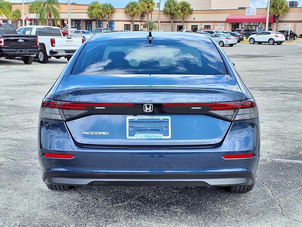 used 2024 Honda Accord car, priced at $23,994