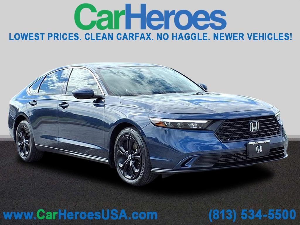 used 2024 Honda Accord car, priced at $23,994