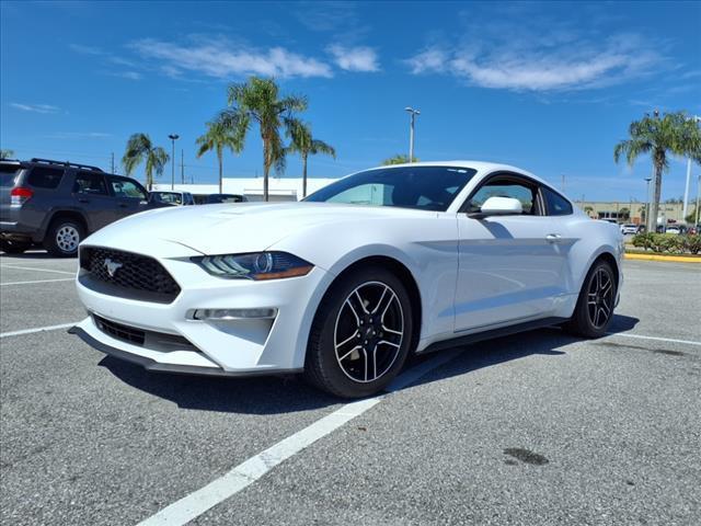 used 2021 Ford Mustang car, priced at $18,484