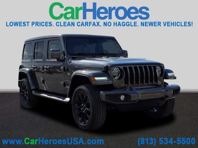 used 2021 Jeep Wrangler Unlimited car, priced at $34,484