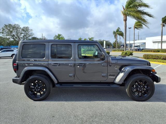 used 2021 Jeep Wrangler Unlimited car, priced at $34,484