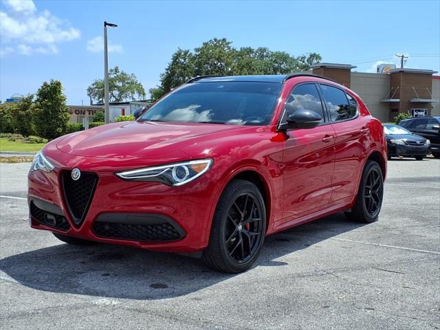 used 2021 Alfa Romeo Stelvio car, priced at $23,997
