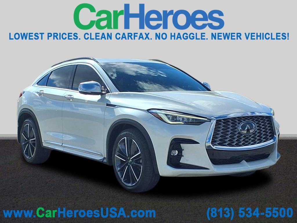 used 2022 INFINITI QX55 car, priced at $25,000