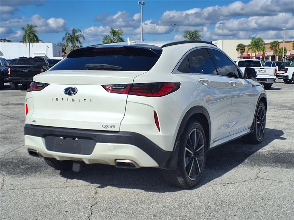 used 2022 INFINITI QX55 car, priced at $25,000