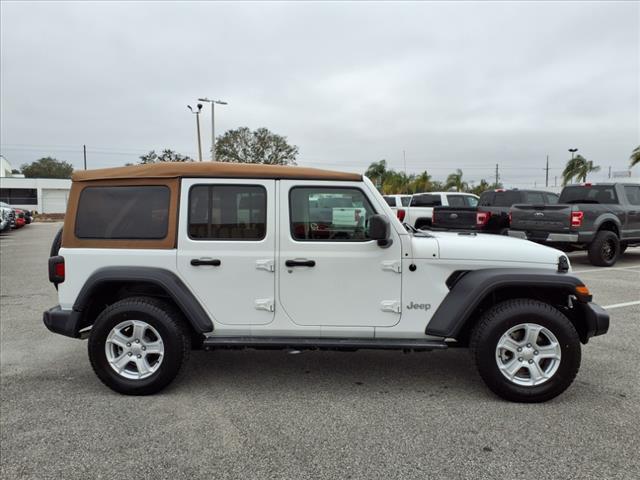 used 2021 Jeep Wrangler Unlimited car, priced at $25,994