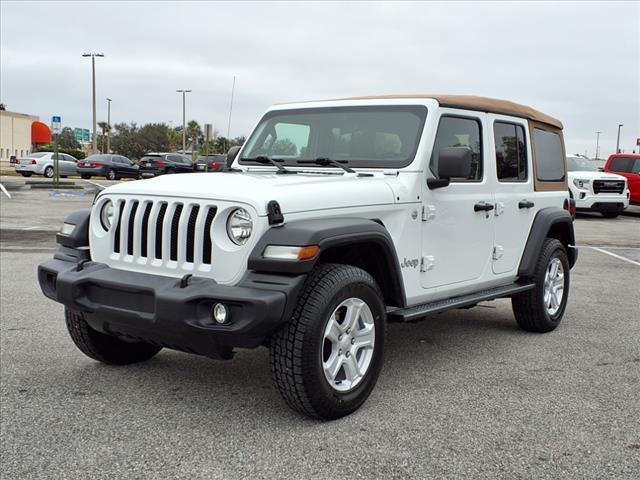 used 2021 Jeep Wrangler Unlimited car, priced at $25,994