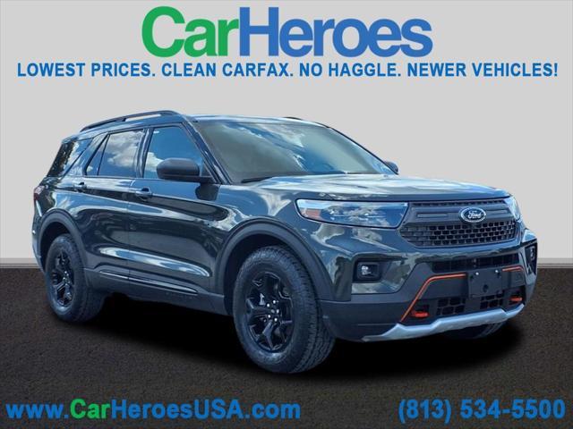 used 2022 Ford Explorer car, priced at $31,994