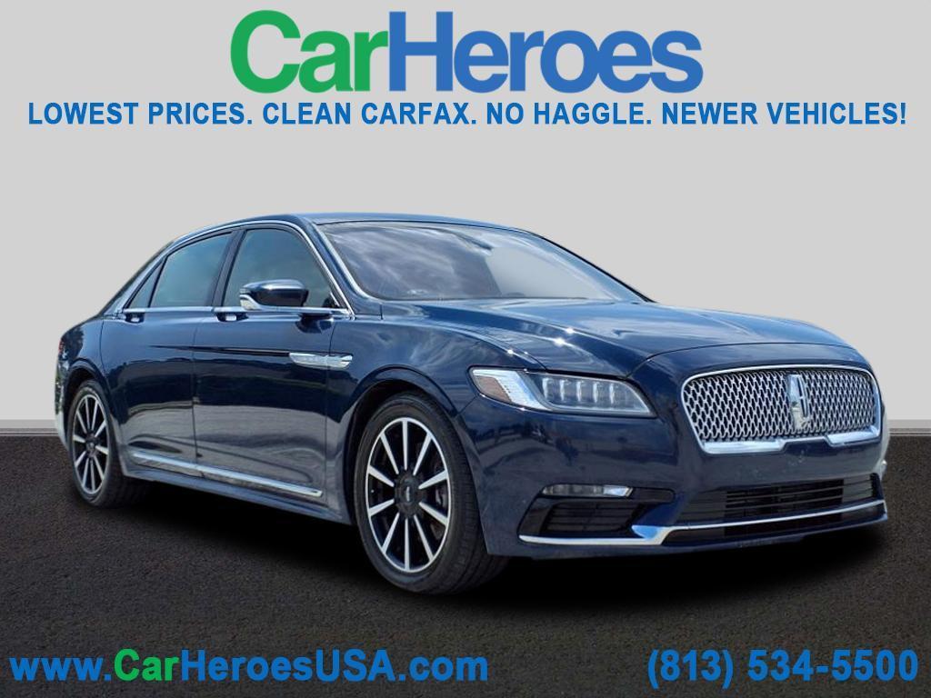 used 2018 Lincoln Continental car, priced at $27,484