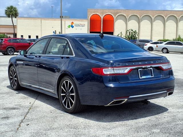 used 2018 Lincoln Continental car, priced at $26,994