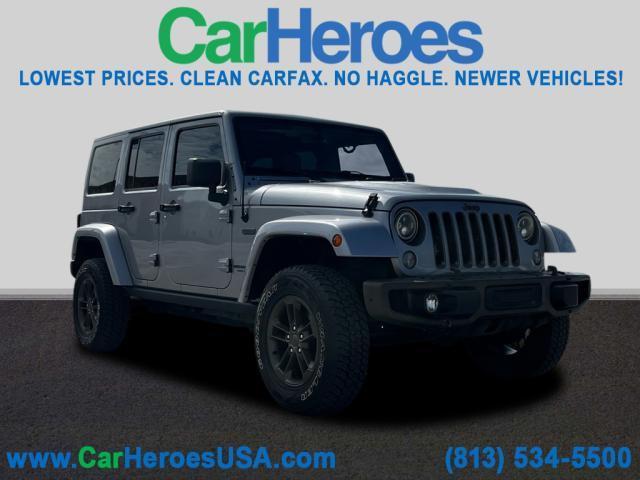 used 2016 Jeep Wrangler Unlimited car, priced at $17,994