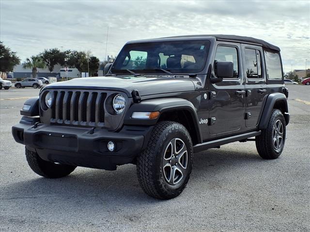 used 2021 Jeep Wrangler Unlimited car, priced at $28,997