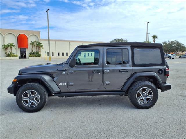 used 2021 Jeep Wrangler Unlimited car, priced at $28,997