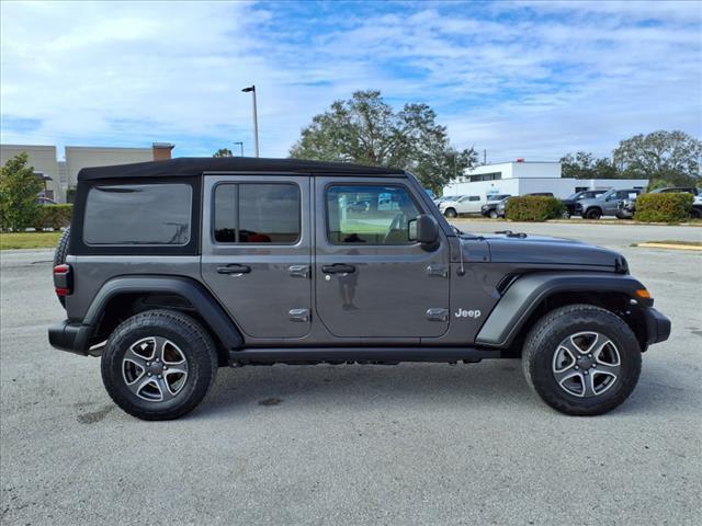 used 2021 Jeep Wrangler Unlimited car, priced at $28,997