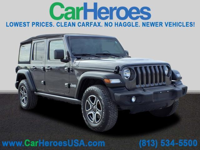 used 2021 Jeep Wrangler Unlimited car, priced at $28,997