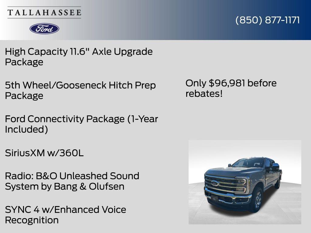 new 2026 Ford F-250 car, priced at $96,981