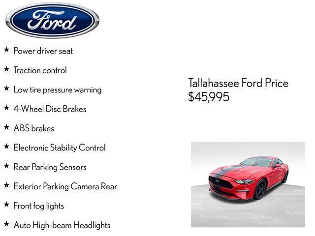 used 2022 Ford Mustang car, priced at $41,542